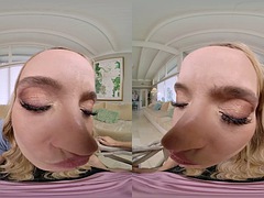 Busty Pristine Edge is about to fuck her nephews best man before the wedding