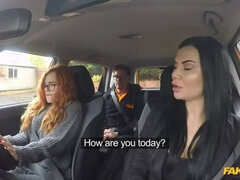 Sweet redhead in Hard Threesome