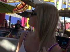 Amatör, Strand, Bikini, Flickvän, Liten och nätt, Piercing, Fitta, Rakad