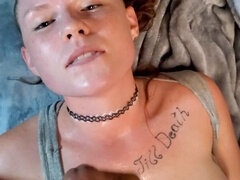 Grosse bite, Noire, Éjaculer dans la bouche, Léchez, Rousse roux