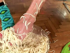 Blondine, Fetisch, Fußfetisch, Ungarisch, Lesbisch, Orgasmus, Socken, Jungendliche (18+)