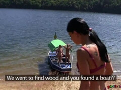 Plaża, Palcówka, Sex w czwórkę, Dziewczyna, Lesbijka, Na wolnym powietrzu, Cipka, Mokry