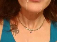 18, Amatør, Far, Røvhåret, Solo, Tatovering, Teenager, Web kamera