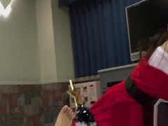 아시안, 오랄섹스, 옷 입은 상태로, 핸드잡, 일본인, 수음