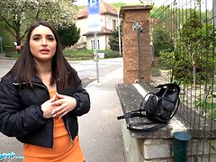 Bruinharig, Sperma shot, Vrouw, Latijnse vrouw, Orgasme, Klein, Gezichtspunt, Realiteit
