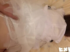 Asiatisch, Hochschule, Besamung, Behaart, Hd, Japanische massage, Strumpfhose, Pov