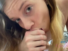 Bts of Riley playing with your cock!