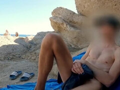 Amatööri, Ranta, Kiinnijäänyt, Paljastelu, Käsihoito, Italialainen, Julkinen, Tissit