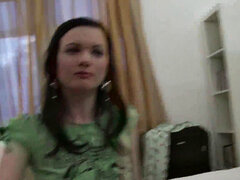 Young Brunette Katya Gets Used