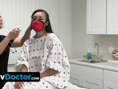 아시안, 오랄섹스, 사정 샷, Exam, 핸드잡, Hd, 고함치는, 청소년
