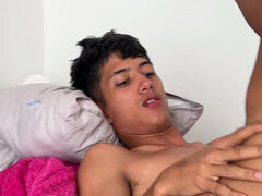 I Confuse My Horny Stepsister Thinking That She Is My Girlfriend, I End up Penetrating Her Pussy Until I Cum on Her.