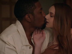 BBC drilling for a redhead with a nice set of tits