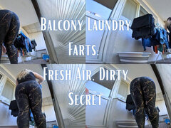 Balcony Laundry Gas Fresh Air, Dirty Secret