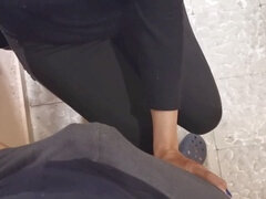 Spermaladung, Handjob, Masturbation, Mutti