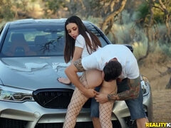 18 χρονον, Μωρό, Αυτοκίνητο, Σκληρό, Εκτός, Pornstars