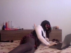 Panty, Alleen, Webcamera