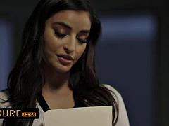 Πίπα, Μαλακία με το δάχτυλο για γυναίκες, Γυμναστήριο, Σκληρό, Δαντέλα, Γραφείο, Γραμματέας, Βυζιά