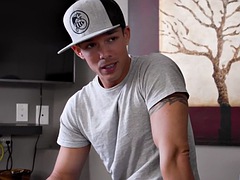 Nerdy Jock bareback fucked after a declaration of love