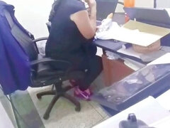 Boss Fucks Latina BBW in Office - Legs Shaking Hardcore POV