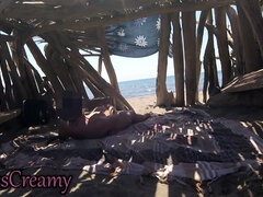 Amateur, Playa, Atrapados, Penetracion con dedos, Madres para coger, Al aire libre, Público, Coño