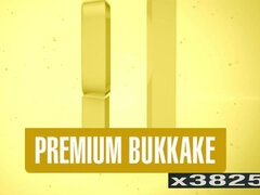 Watch this uncensored bukkake video - F@nta is the name of the game!
