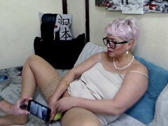 Tormenting my loyal wife's sweet holes with pleasure!