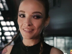 Cul, Noire, Sucer une bite, Hard, Interracial, Tatouage, Adolescente, Nénés