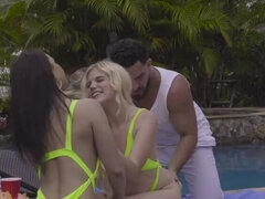 Alessia Luna, Nikki Sweet - Relaxing Day By The Pool