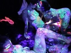 Anal, Peitos grandes, Grupo, Lésbica, Baixinhoa