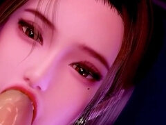 3D Super Hot Asian MILF Naked Her Huge Boobs and Huge Ass Got Fucked so Hard