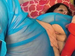 素人, ディルド, 言葉責め, 女, お婆さん, オナニー