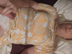 Amatéři, Blondýna, Britské, Spodní prádlo, Masturbace, Sólo