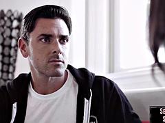 Lieveling, Pijpbeurt, Mollig, Sperma shot, Schattig, Erotisch, Ondergoed, Roodharige vrouw