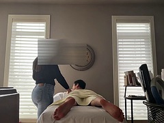 아시안, 큰 음경, 흑갈색 머리, 공개동영상, 다른 인종간의, 마사지, 밀프, 관음증이 있는 사람