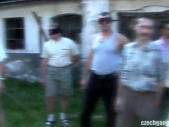 Spermaladung, Tschechisch, Gruppensex, Hd, Orgasmus, Party, Realität, Flotter dreier