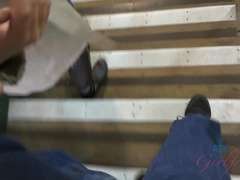 Amateur, Gros seins, Grossier, Petite amie, Lunettes, Pov, Chatte, Nénés