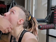 Workout concludes with fantastic banging - way more fun than cardio!