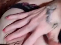 Amatorka, Analny, Duży kutas, Czarny, Ciemna karnacja, Hardcore, Pornstars, Tatuaż