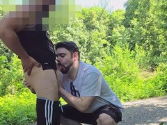 Amateur, Sucer une bite, Rondelette, Poilue, De plein air, Suisse, Tatouage