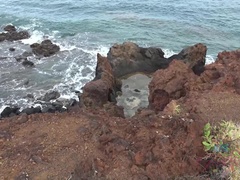 Brooke heads to the cliffs with you to fuck outdoors.