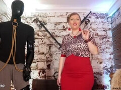German MILF Domina Julina Extreme BDSM Anal Rosette Slave 4K POV