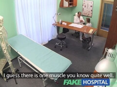 FakeHospital Nurse with a great arse sucks and fucks doctor for pay rise