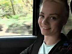 Blondynka, Wytrysk, Dziewczyna, Obciąganie, Pornstars, Punkt widzenia, Publiczny, Cycki