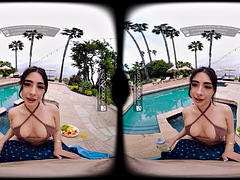 VR Bangers Big tits babe Tru Kait fucked hard in virtual reality porn