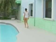 Casey James having fun showering