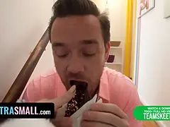 Americano, Pompino, Gola profonda, Spalancato, Hd, Grezzo, Urlando, Terzetto