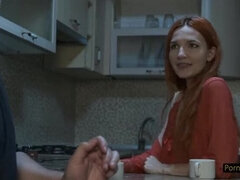 Amateur, Couple, Grossier, Conversation vulgaire, En levrette, Mère que j'aimerais baiser, Rousse roux, Russe