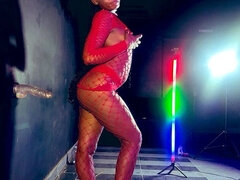 Gros cul, Gode, Femelle, Fait maison, Masturbation, Solo