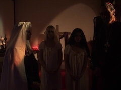 Jane Wilde, Lilly Bell, Kenna James - Under the Veil - Act Four - erotic vintage group sex orgy