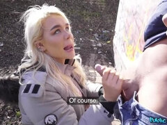 Blondine, Blasen, Spermaladung, Hundestellung, Handjob, Natürlichen titten, Pov, Realität